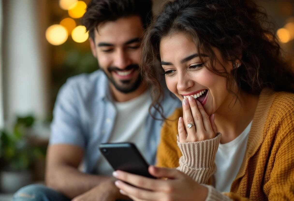 QR code em formato de coração dentro de caixa de chocolates para pedido de namoro no Dia dos Namorados