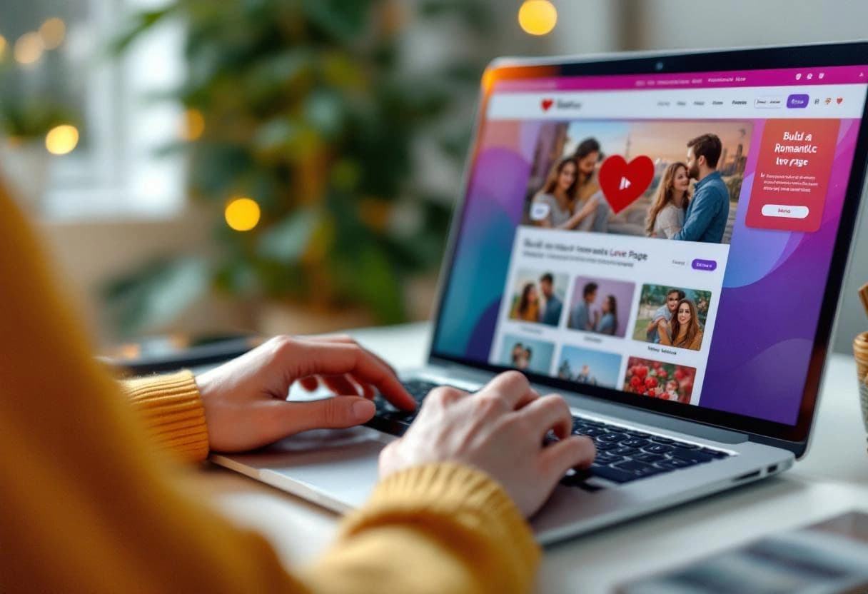 como criar qr code de amor no loveqr passo a passo